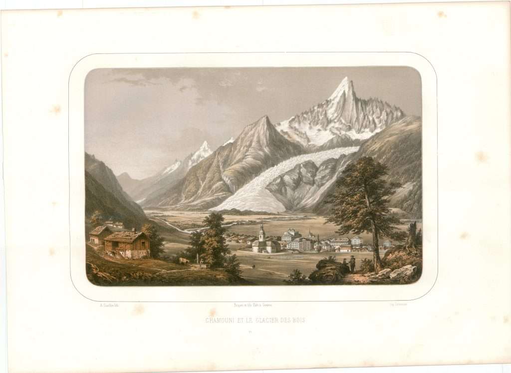 Chamouni et le Glacier du Bois
