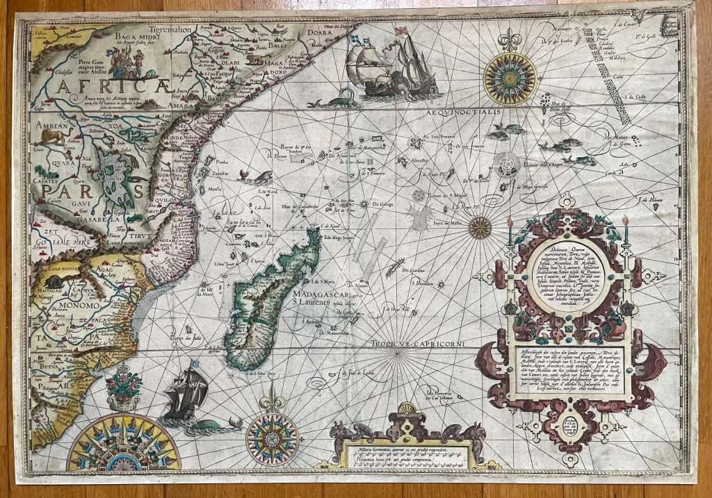 Delineatio Orarum  maritimarum, Terra vulgo indigetatea Terra do Natal, item Sofale,Mozambicae….