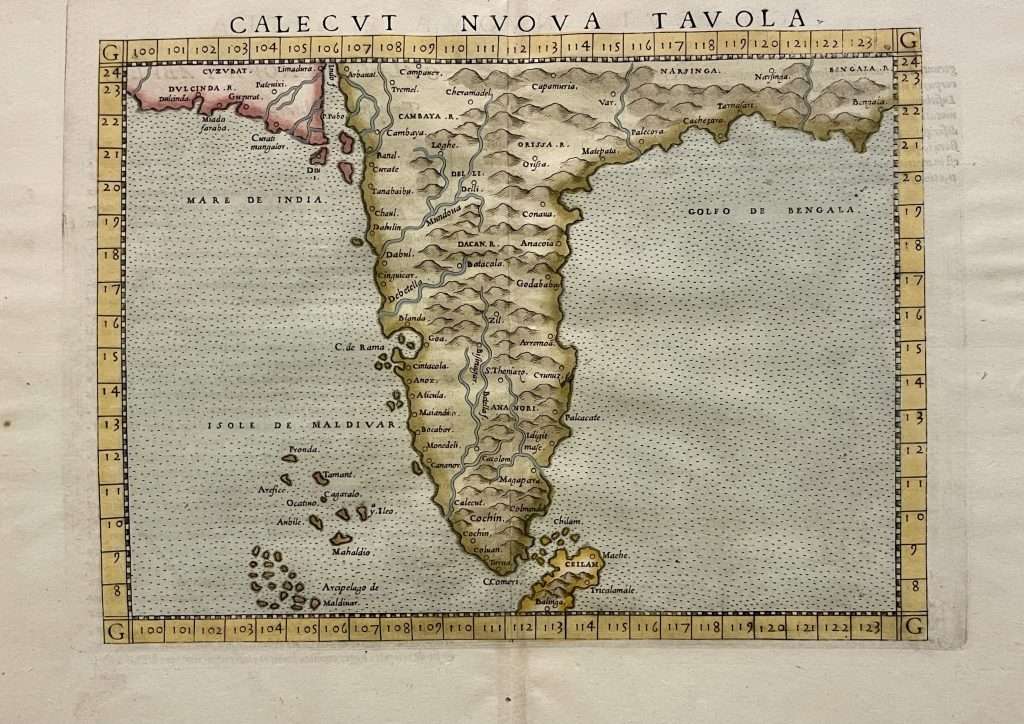 Calecut nuova tavola