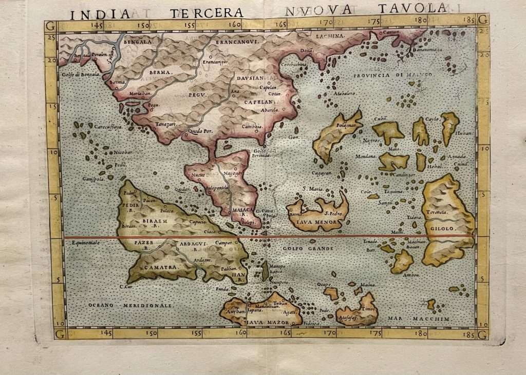 India tercera nuova tavola