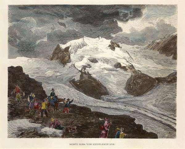 Monte Rosa vom Riffelhaus