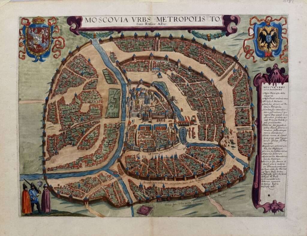 Moscovia Urbs Mertropolis